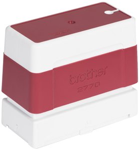 SELLO PERS. e.A. BROTHER 70x27 mm. ROJO