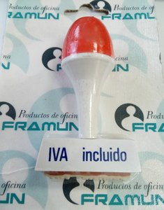 SELLO MANUAL  IVA INCLUIDO 