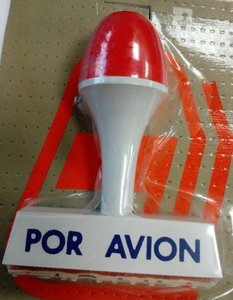 SELLO MANUAL  POR AVION 