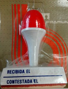 SELLO MANUAL  RECIBIDA EL,CONTESTADA EL 