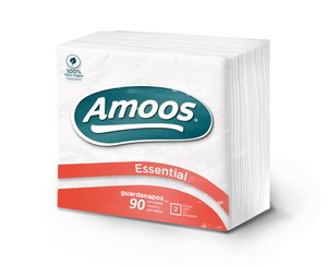 SERVILLETA PAPEL AMOOS 40x40 PAQ.90