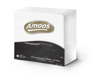 SERVILLETA PAPEL AMOOS 40x40 PAQ.50