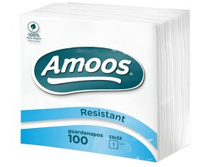 SERVILLETA PAPEL AMOOS 30x30 PAQ.100