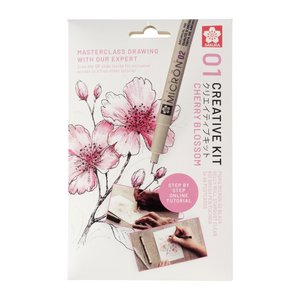 SET CREATIVO SAKURA ART KIT FLOR DE CERE