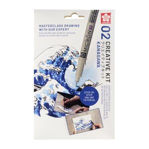 SET CREATIVO SAKURA ART KIT KANAGAWA