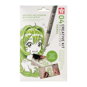 SET CREATIVO SAKURA ART KIT MANGA