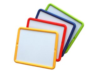 SET DE 4 PIZARRAS 30x 26cm  DOS CARAS