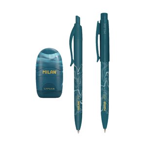 SET ESCRITURA MILAN SERIE LAVA AZUL