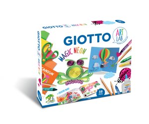 SET JUEGO GIOTTO ART LAB MAGIC NEON