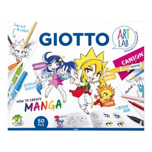 SET JUEGO GIOTTO ART LAB MANGA