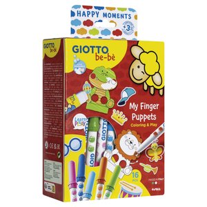 SET JUEGO GIOTTO BEBE MY FINGER PUPPETS