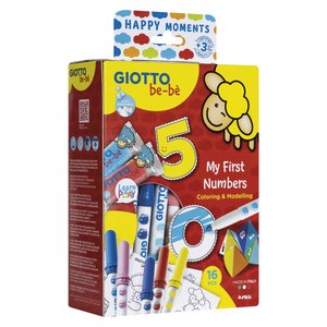 SET JUEGO GIOTTO BEBE MY FIRST NUMBER