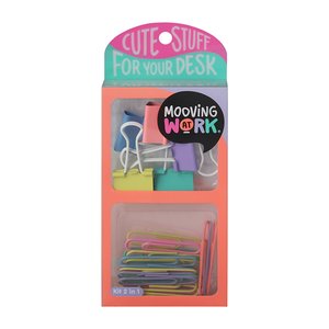 SET PAPELERIA MOOVING KIT 2 EN 1 ORANGE