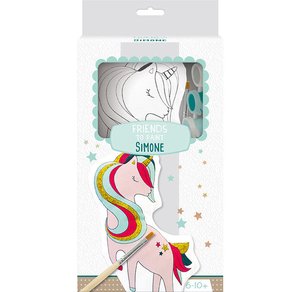 SET PINT.MANDARINE ANI.COL.UNICORNIO