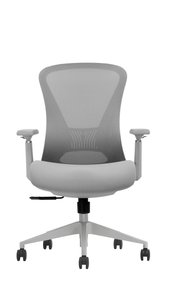 SILLA KL-1 SIL C/BR. GRIS