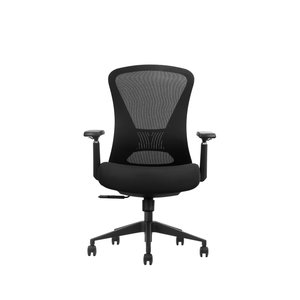 SILLA KL-1 SIL C/BR. NEGRO