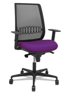SILLA PIQUERAS ALARES C/BRAZOS MORADO