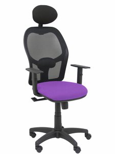 SILLA PIQUERAS ALOCEN NEGRO Y LILA