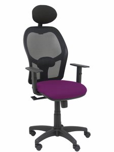 SILLA PIQUERAS ALOCEN NEGRO Y MORADO