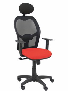 SILLA PIQUERAS ALOCEN NEGRO Y NARANJA OS
