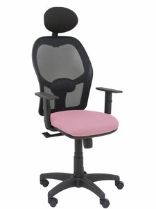 SILLA PIQUERAS ALOCEN NEGRO Y ROSA