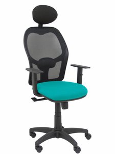 SILLA PIQUERAS ALOCEN NEGRO Y TURQUESA