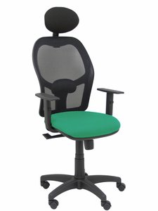 SILLA PIQUERAS ALOCEN NEGRO Y VERDE ESME