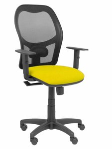 SILLA PIQUERAS ALOCEN C/BRAZ.AMARILLO