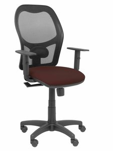 SILLA PIQUERAS ALOCEN C/BRAZ.MARRON OSCU