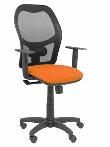 SILLA PIQUERAS ALOCEN C/BRAZ.NARANJA