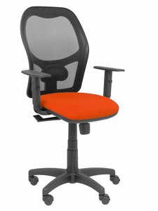 SILLA PIQUERAS ALOCEN C/BRAZ.NARANJA