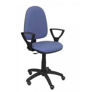 SILLA PIQUERAS AYNA C/BRAZOS AZUL CLARO