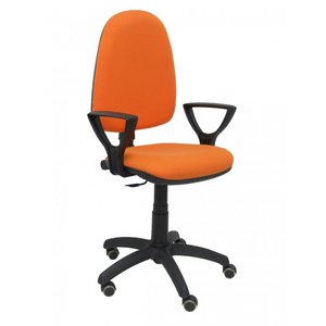 SILLA PIQUERAS AYNA C/BRAZOS NARANJA