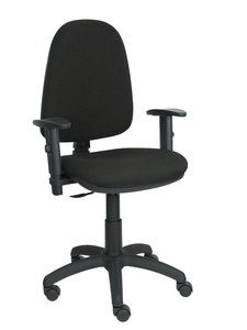 SILLA PIQUERAS AYNA C/BRAZOS BALI NEGRO