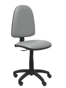 SILLA PIQUERAS AYNA SIMILPIEL GRIS