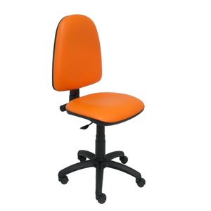 SILLA PIQUERAS AYNA SIMILPIEL NARANJA