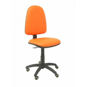 SILLA PIQUERAS AYNA SIMILPIEL NARANJA