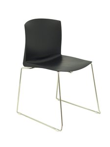 SILLA PIQUERAS BONICHES CONF.PVC NEGRO P