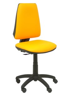 SILLA PIQUERAS ELCHE CP S.PIEL NARANJA