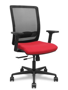 SILLA PIQUERAS HACHES C/BRAZ. BALI ROJO