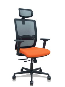 SILLA PIQUERAS HACHES C/CAB. BALI NARANJ