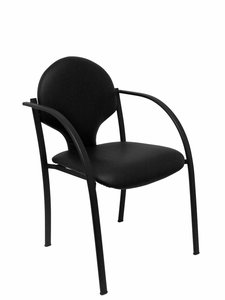 SILLA PIQUERAS HELLIN CONF.PIEL NEGRO P/