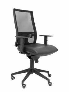 SILLA PIQUERAS HORNA SIMILPIEL NEGRO