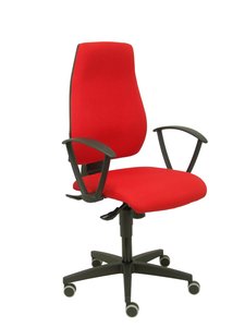 SILLA PIQUERAS  LEGANIEL TELA ROJO