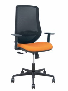 SILLA PIQUERAS MARDOS C/BRAZOS NARANJA