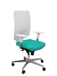 SILLA PIQUERAS OSSA BLANCA SIMILPIEL VER