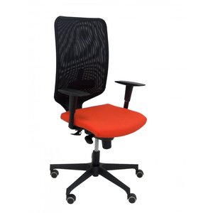 SILLA PIQUERAS OSSA NEGRA BALI NARANJA O