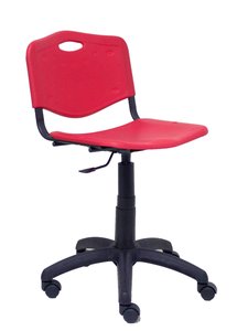 SILLA PIQUERAS ROBLEDO GIRATORIA ROJA