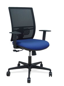 SILLA PIQUERAS YUNQUERA C/BRAZOS AZUL MA