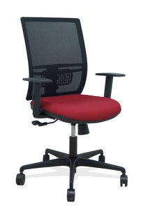 SILLA PIQUERAS YUNQUERA C/BRAZOS GRANATE